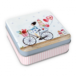 Cajita de lata Bicicleta 2