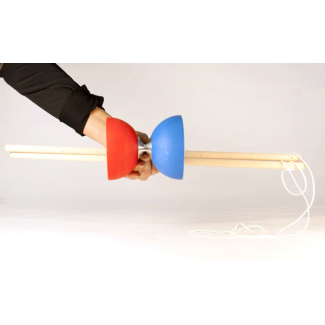 Diábolo de caucho y aluminio 2