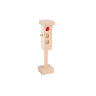 Semáforo de madera