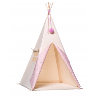 Tipi - Puerta rosa con...