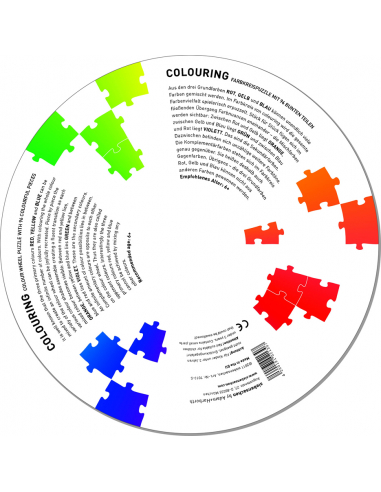 Puzzle círculo cromático 96 piezas