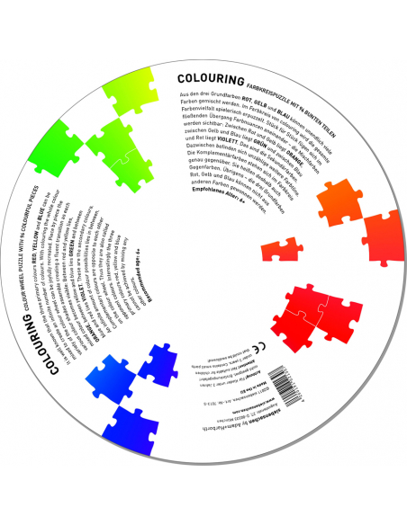 Puzzle círculo cromático 96 piezas