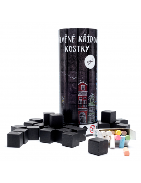 Cubos de construcción de pizarra 25 piezas