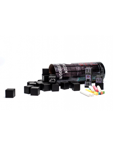 Cubos de construcción de pizarra 25...