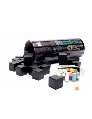 Cubos de construcción de pizarra 25...