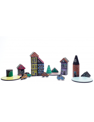 Bloques de construcción de pizarra...