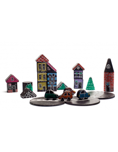 Bloques de construcción de pizarra...