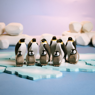 Familia de pingüinos en... 2