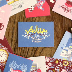 Caja de pegatinas - ALICIA... 2