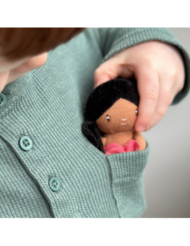 Muñequita en caja de cerillas -...