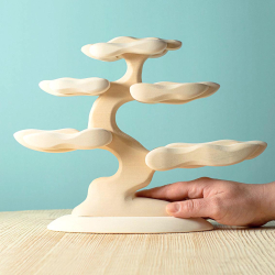 Figura de bonsái de madera...