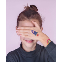 Tatuaje temporal - Estrella 2