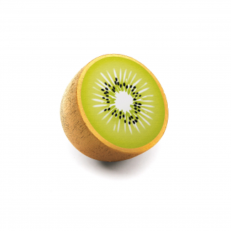 Kiwi de madera (mitad)