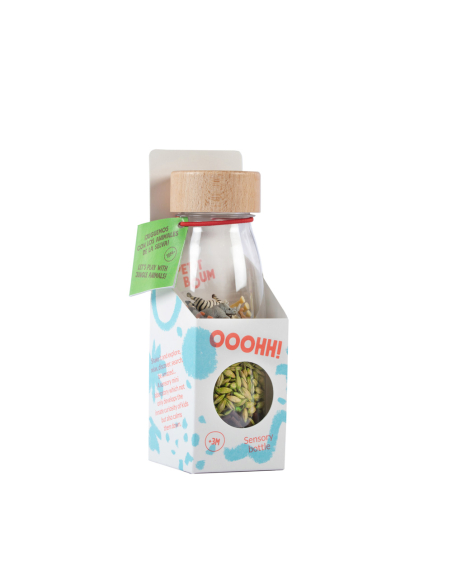 Botella Sensorial Spy Jungle- Petit Boum