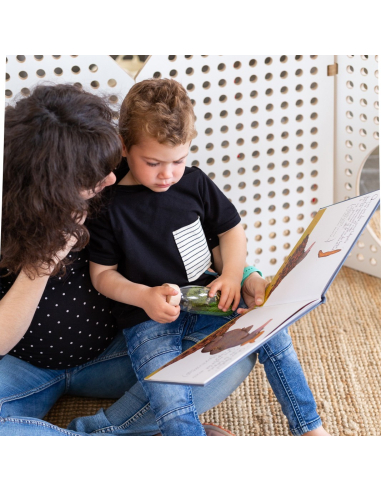 Botella Sensorial Spy Jungle- Petit Boum