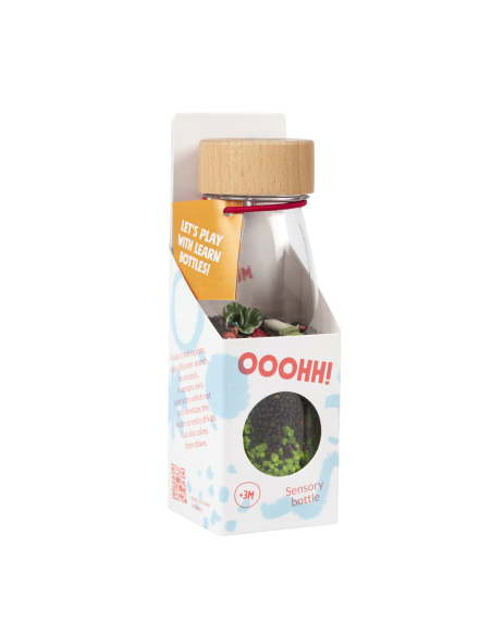 Botella Sensorial Learn Veggies- Petit Boum
