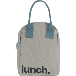 Bolsa porta alimentos gris
